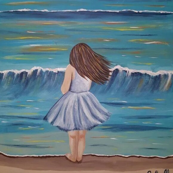 Check out @jm_art for original acrylic canvas paintings home decor gift artwork - Picture 5 of 9